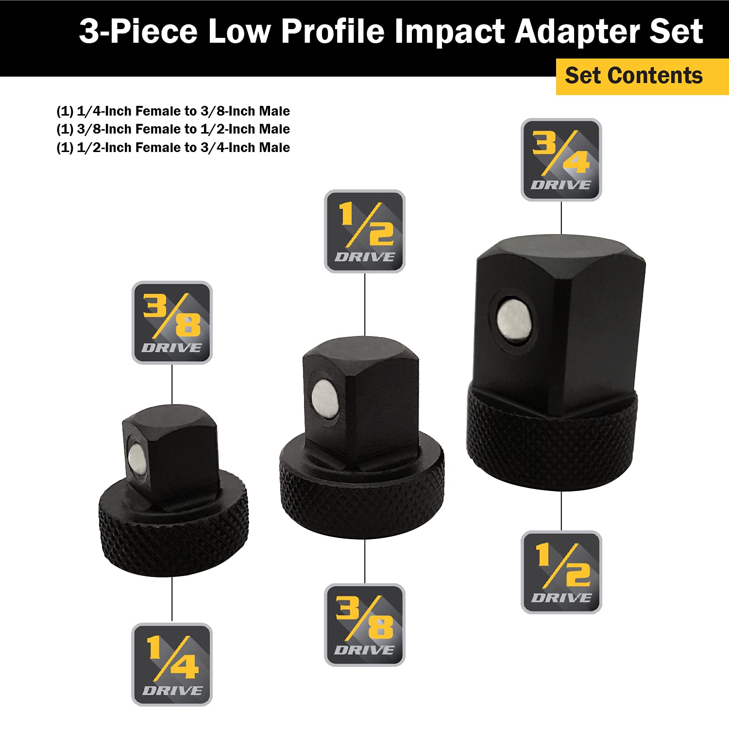 Amazon.com: Titan Tools 30936 Low Profile Adapter Set,One